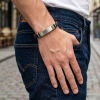 Pulsera Piel Trenzada Personalizable Hombre-Grabado Personalizado-Caja premium para regalo - Thumbnail Image 4