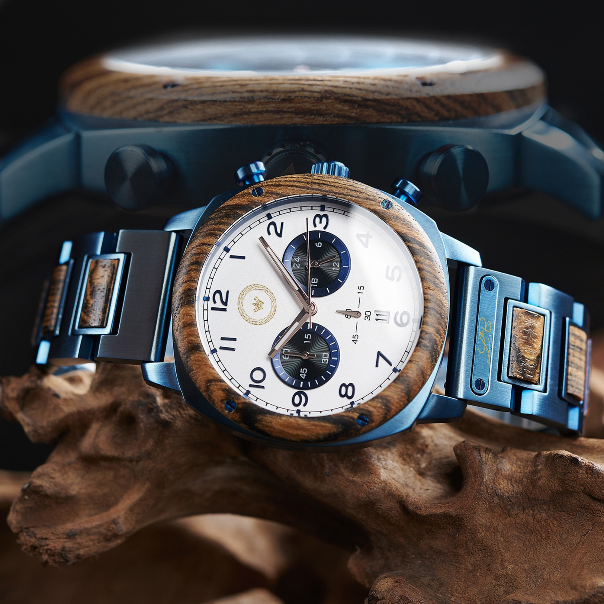 Reloj De Hombre con Grabado Personalizado-Caja premium para regalo