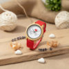 Reloj Bambú Personalizable Parejas Correa Silicona-Caja premium para regalo- - Thumbnail Image 3
