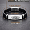 Pulsera Piel Trenzada Personalizable Hombre-Grabado Personalizado-Caja premium para regalo - Thumbnail Image 13