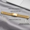 Pulsera Personalizable con Grabado – Placa Lisa para Grabar Nombre, Iniciales o Fecha · Regalo Original - Thumbnail Image 7