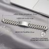 Pulsera Personalizable de Acero con Grabado – Brazalete de Eslabones para Hombre con Placa Grabable · Regalo Original - Thumbnail Image 4