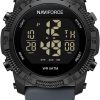 Naviforce Reloj Digital Deportivo Resistente al Agua