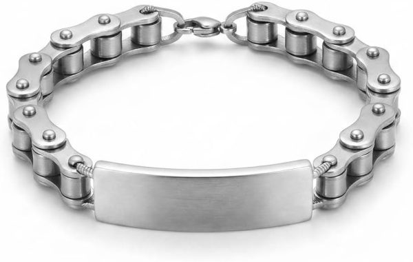 Pulsera Hombre Acero Inoxidable Personalizada