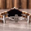 Reloj Madera Personalizado Hombre Correa Ajustable - Grabado Personalizable
