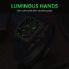 MF Mini Focus Reloj de pulsera a la moda, esfera grande hueca