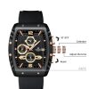 Naviforce Reloj Reloj de Pulsera Moda Hollow Big Dial Luminoso Impermeable Deporte Analógico Cuarzo Negocios