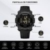 Naviforce Reloj Digital Deportivo Resistente al Agua