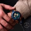 Reloj Madera Personalizado Hombre Correa Ajustable - Grabado Personalizable