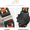 Reloj Madera Personalizado Hombre - Grabado Personalizable