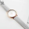 SHENGKE Reloj de pulsera de cuarzo para mujer