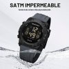 Naviforce Reloj Digital Deportivo Resistente al Agua