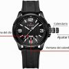 NAVIFORCE Reloj Impermeable para Hombres, Mujeres