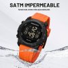 Naviforce Reloj Digital Deportivo Resistente al Agua