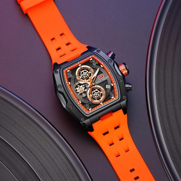 Mini Focus - Reloj de pulsera para hombre, esfera grande
