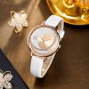 Shengke - Reloj de pulsera, con correa de piel