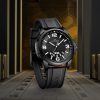 NAVIFORCE Reloj Impermeable para Hombres, Mujeres