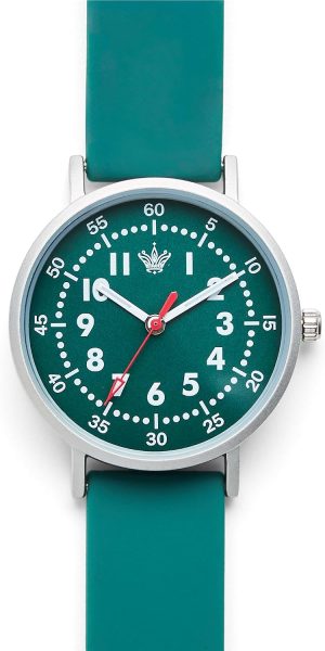 Reloj de Mujer Analogico Minimalista Deportivo Resistente al Agua-Correa de Silicona