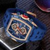 MF Mini Focus Reloj de pulsera a la moda, esfera grande hueca