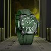 NAVIFORCE Reloj Impermeable para Hombres, Mujeres
