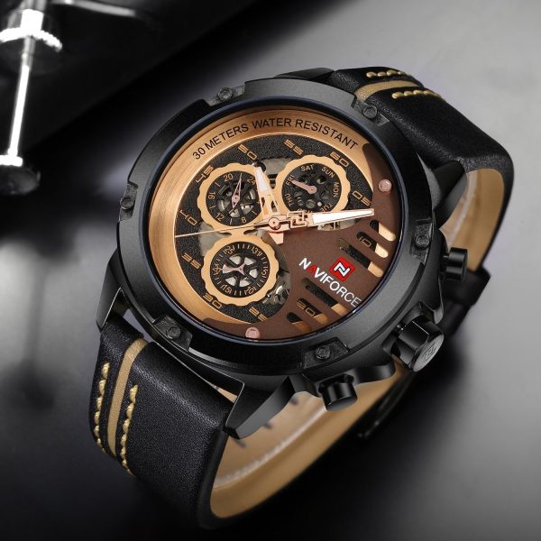 NAVIFORCE Reloj Deportivo Militar para Hombre