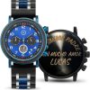 Reloj Madera Personalizado Hombre Cronógrafo - Grabado Personalizable