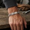 Pulsera Hombre Acero Inoxidable Personalizada