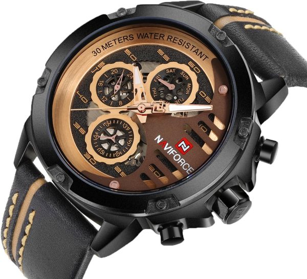 NAVIFORCE Reloj Deportivo Militar para Hombre