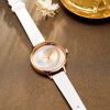 Shengke - Reloj de pulsera, con correa de piel