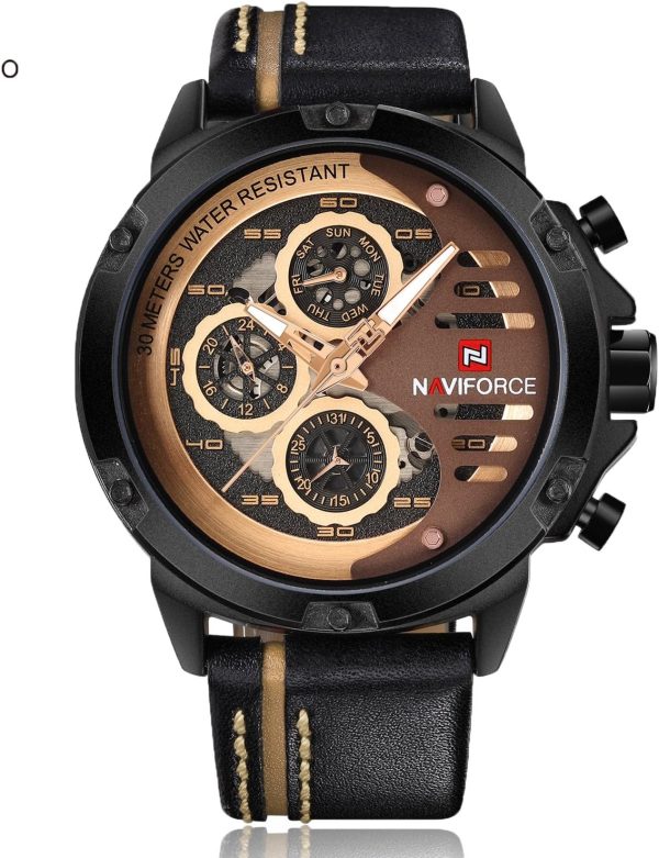 NAVIFORCE Reloj Deportivo Militar para Hombre