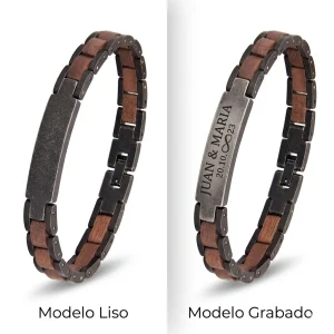 Pulsera Personalizada con Texto Grabado – Caja Regalo Premium – foto 10