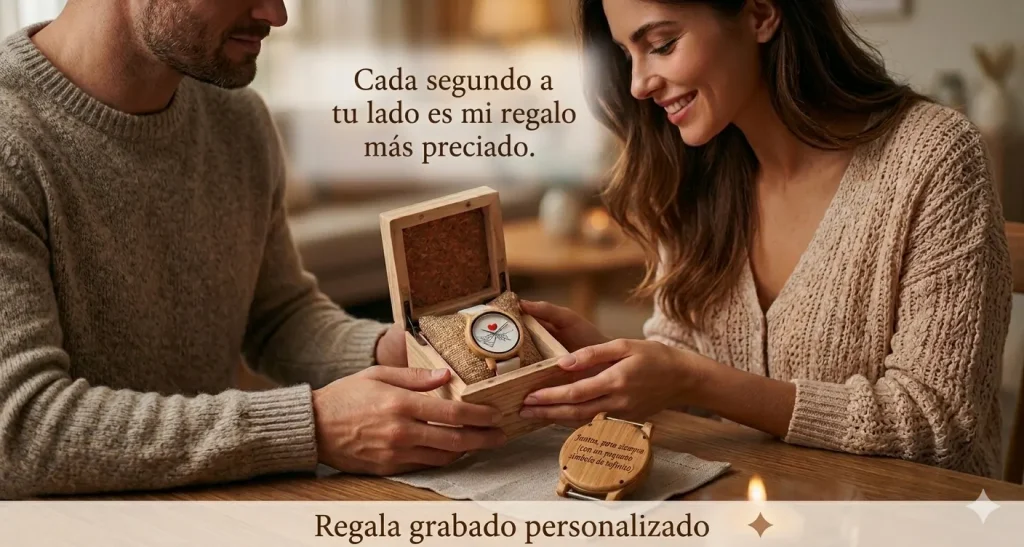 Regala un reloj grabado personalizado - LB Relojes