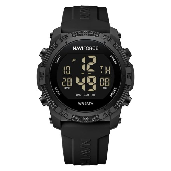 Naviforce Reloj Digital Deportivo Resistente al Agua