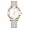 SHENGKE Reloj de pulsera de cuarzo para mujer