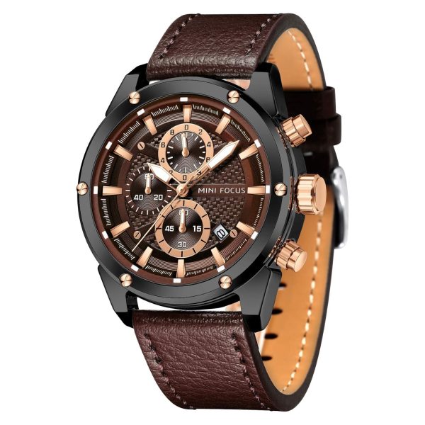 Mini Focus - Reloj de pulsera para hombre, de negocios