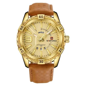 Reloj NAVIFORCE Hombre Deportivo Cuarzo con Día – Resistente al Agua