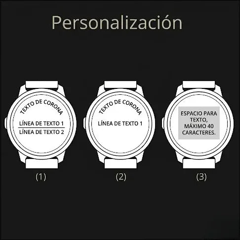 Reloj Madera Personalizado Mujer Correa de Madera - Grabado Personalizable