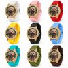 reloj perro caniche colores