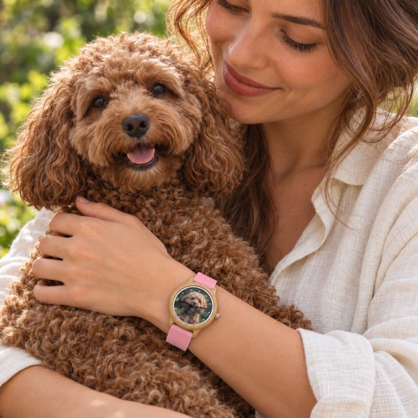 reloj perro caniche modelo 10
