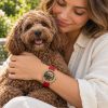 reloj perro caniche modelo 4