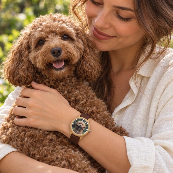 reloj perro caniche modelo 9