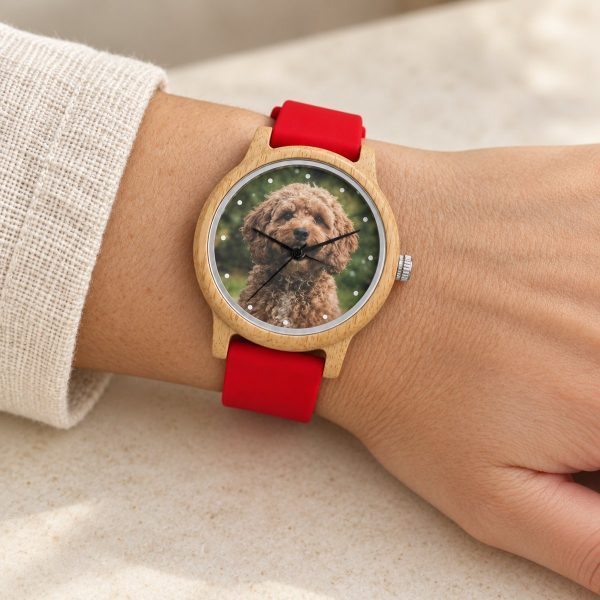 reloj perro caniche muneca 2