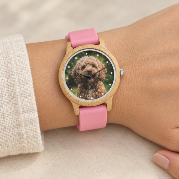 reloj perro caniche muneca 4
