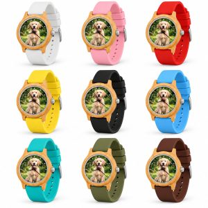 reloj perro golden colores