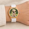 reloj perro golden muneca 1