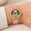 reloj perro golden muneca 4