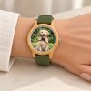 reloj perro golden muneca 8